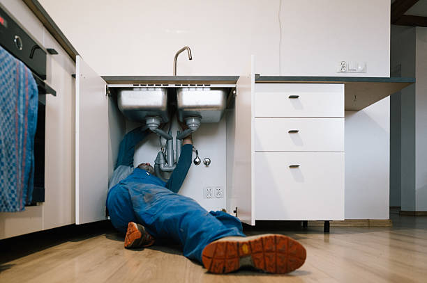 Professional Drain Cleaning technician working in New Hartford, NY